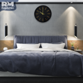 thumbnail image 3 of Reloj Análogo de Pared Minimalista negro, 3 of 8