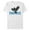 White, variant on Men's Fortnite Raven Logo Graphic Tee White 3X Large
