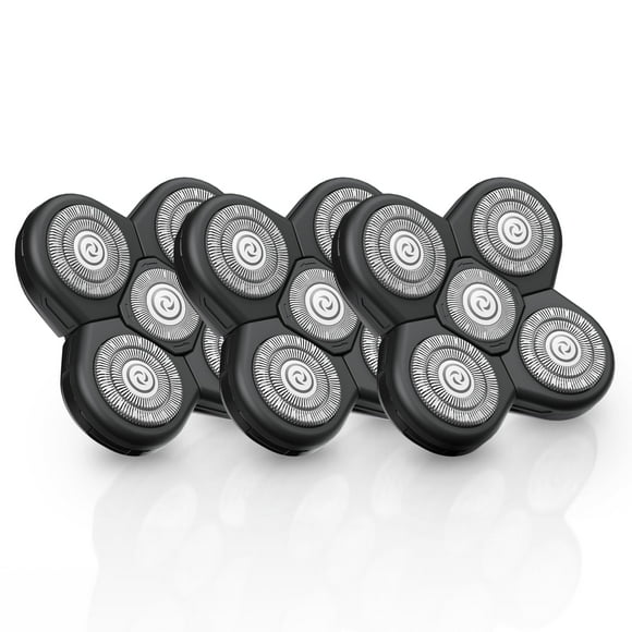 Freebird FlexSeries Blade Paquete de 3 recambios: sin irritación, golpes de afeitar o pelos encarnados, diseño ultra afilado, duradero, seguro para el cuero cabelludo, instalación QuickSnap, reemplaza