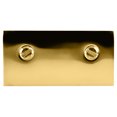 thumbnail image 4 of CRL NDC4BR Polished Brass No-Drill Fixed Panel Glass Clamp, 4 of 5