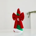 thumbnail image 1 of Adornos Navideños de Escritorio con Lazo de Terciopelo para Árbol de Navidad | Decoración Navideña de Tela | Multicolor | 31,5 X 11,5 X 11,5 Cm | Poliéster | 76 G, 1 of 6