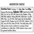 American Farmhouse Creamy Muenster Cheese 7.5 oz Chunk, Plastic vacuum