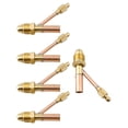 thumbnail image 2 of 5X For Tig Fitting Male Cable And Gas Separate Cable Connector For Wp9 Wp17 Wp26 Wp26 Mingyqi, 2 of 11