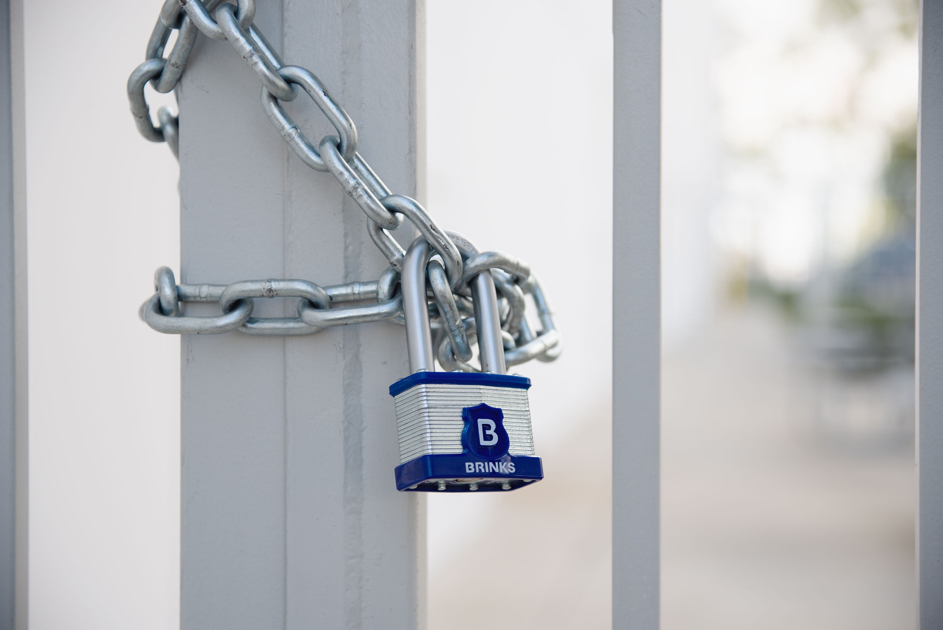 (2 pack) Brinks 50mm Laminated Steel Padlock with 2in Boron Shackle