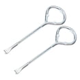 thumbnail image 6 of Raindrops 2 Pcs Key Paint Can Opener Multi-functional .2x3.7cm Silver, 6 of 8