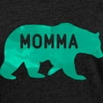 thumbnail image 3 of CafePress - Momma Bear Women's Dark T Shirt - Womens Football Shirt, 3 of 4