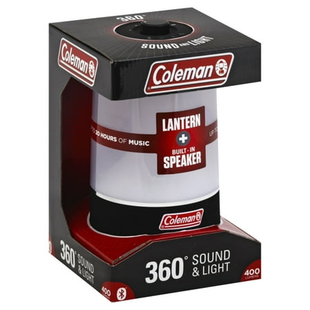 Coleman 360° Sound and Light LED Lantern - Black