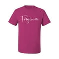 thumbnail image 2 of Inspiring Christian Quote Forgive Inspirational/Christian Men's Graphic T-Shirt, Fuschia, Medium, 2 of 3