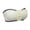 White, variant on Women’s Seamless Bandeau Bra with Shiny Trim – Strapless, Front Closure, Wirefree Comfort Black M