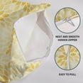 thumbnail image 6 of Yellow Flower Pillow Covers 18x18 Set of 2 Summer Dahlia Floral Modern Geometric Floral Cream Outdoor Decorative Throw Pillows Farmhouse Pillowcases Linen Cushion Case Decor for Home Sofa Couch Bed, 6 of 6