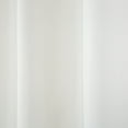 thumbnail image 5 of TOWN & COUNTRY BASICS Cabana Solid Heavyweight Indoor Outdoor Curtains, Light Filtering Opacity with Grommet Top, Water Repellent, 2-Pack Set, 54"x63", White, 5 of 11