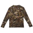 thumbnail image 2 of T-Shirt à Manches Longues Col Rond pour Hommes Vêtements pour Camping Sports Extérieurs(L), 2 of 9