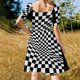 thumbnail image 5 of Vestido Cornish Pasty de manga corta para mujer, vestido de fiesta de lujo para mujer, vestidos de verano para mujer, 5 of 7