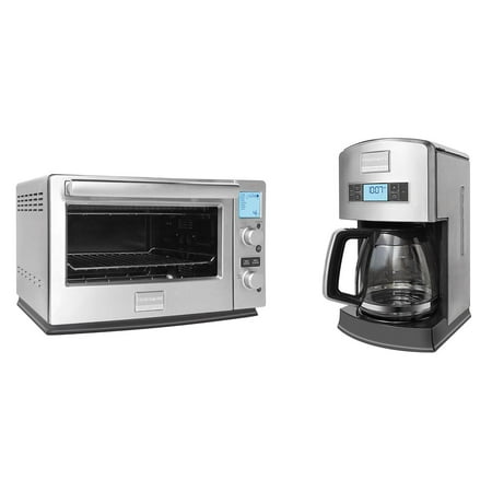 Frigidaire 6 Slice Stainless Convection Toaster Oven + 12-Cup Drip ...