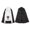 A, variant on Leeye Pet Nun Halloween , Funny Nun Outfit Dress for Medium Dogs Cats, Role Play Cosplay Pet Clothes for Halloween Party, Black White