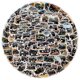 thumbnail image 1 of Paquete de pegatinas de vinilo impermeable con temática de coche todoterreno, 100 unidades, 1 of 2