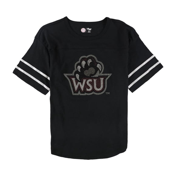 G-III Sports Weber State Wildcats - Camiseta para mujer, color negro, pequeño