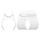 thumbnail image 1 of Soporte de filtro de agua de plástico para sujetar carcasa de -añade una nueva etapa de filtración a tu sistema 82mm_10 piezas Baoblaze Soporte de filtración, 1 of 6