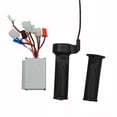 thumbnail image 1 of 24-48V Brush Controller Throttle Grip Set Comfortable Grip Digit Display Heat Dissipation For 24V 36V 48V Motors, 1 of 7