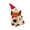 Khaki, variant on Animated Santa Riding Reindeer Plush Toy Singing Dancing Electric Stuffed Doll for Christmas Decoration(White-20cm)