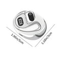 thumbnail image 3 of Oggfader Wireless Earbuds Bluetooth 5.4 Wireless Earphones Hanging The Ear Intelligent Digital Display High Definition Sound Quality Ultra Long Battery Life Bluetooth Earphones White, 3 of 6