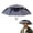 Grey, variant on Solar Fan Hat with Removable Fan,Umbrella Shape Wide Brim Cooling Sun Fishing Hat, Double-Layer Waterproof Fishing Umbrella Hats for Summer Camping Fishing Beach Sunshade Outdoor