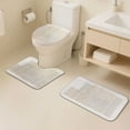 thumbnail image 1 of EGNMCR Bathroom Rugs, Rugs for Living Room, Area Rug, 3-Piece Large Absorbent Set Home Decor Non-Slide Soft And Comfortable Premiums flannel Bath Blanket Thick Washable Easier To Dry Polyester s, 1 of 6