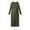 X-76Green, variant on YMNXA Women's Maternity Dress Long Sleeve Round Neck Solid Color Comfortable Stretchy Pregnant Dresses For Casual Daily Wear,Black,L