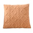 thumbnail image 1 of Dvruxg Plush Geometric Patterned Cushion Brown Polyester 45x45cm Enhances Back Support and Living Room Style Extended Length for Ultimate Relaxation, 1 of 5