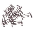 thumbnail image 1 of KONTONTY 20 Pcs Clôture Modèle PVC Design Miniature pour Accessoires de Décoration de Jardin, 1 of 8