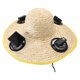 thumbnail image 5 of Sombrero De Ventilador Solar, Cómodo Sombrero De Pesca Impermeable Con Ventilador Transpirable Para Exteriores Para Senderismo, 5 of 7