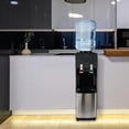 thumbnail image 2 of 5 Gallon Bottom Load Water Dispenser with Hot, Cold & Room Temperature Settings, UV Self-Cleaning System, Child Safety Lock, Stainless Steel Water Cooler for Home and Office, 2 of 8