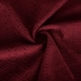 thumbnail image 6 of FRSASU Sundress for Women Casual Beach Lace Eyelet Dress Spaghetti Strap V-Neck Flowy Dresses Summer Vacation Outfits Wine-A, 6 of 6