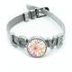 thumbnail image 1 of Dalia flor planta pintura Pulsera pulsera pulsera de cristal amor pulsera ajustable, 1 of 2