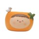 thumbnail image 4 of Lovely Planter Flower Pot Container con orificio de drenaje Pencil Holder Box Ornament Fairy Garden Macetas para jardín DIY Decoraciones Regalo de naranja claro Soledad Florero Contenedor, 4 of 10