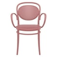 thumbnail image 5 of Compamia Marcel XL Resin Outdoor Arm Chair Marsala, 5 of 7