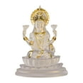thumbnail image 2 of Estatua de hindú, estatuilla de , centro de mesa de arte artesanal, escultura de Buda religioso Fengshui para la decoración de la mesa Claro BLESIY Estatua de Buda de resina, 2 of 8