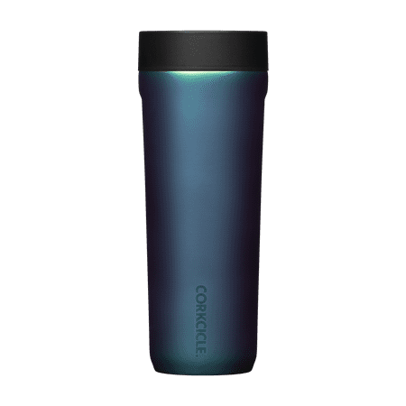 Corkcicle 17 oz Stainless Steel Commuter Cup, Tumbler, Stainless Steel, Spill-Proof, Triple Insulated, Water Bottle, Dragonfly