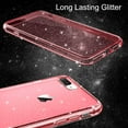 thumbnail image 3 of JETech Glitter Case for iPhone 8 Plus/7 Plus, 5.5-Inch, Bling Sparkle Shockproof Phone Bumper Cover, Cute Sparkly for Women and Girls (Red), 3 of 7