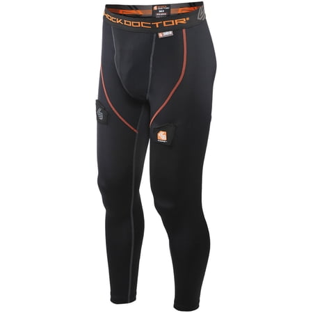 Shock Doctor Boys Youth Core Compression Hockey Pant w/ BioFlex Cup Black Medium