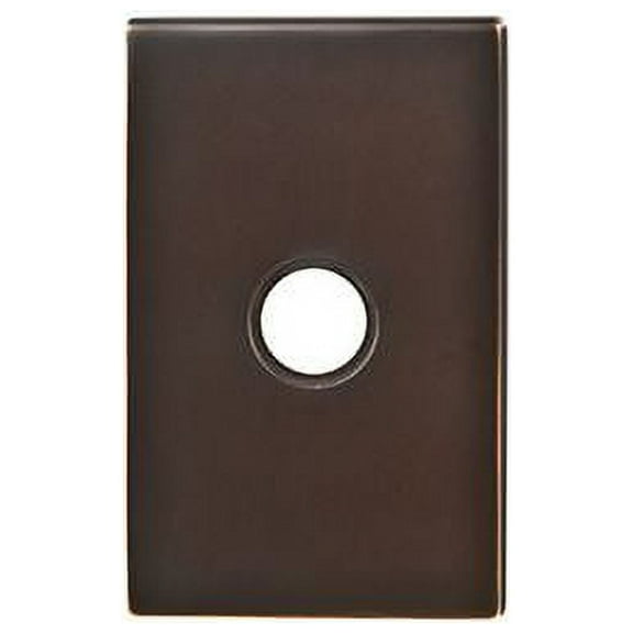 Emtek 2463 Illuminated Door Bell - Nickel
