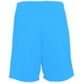 thumbnail image 3 of Augusta S Youth Attacking Third Shorts Power Blue/White 1623, 3 of 5