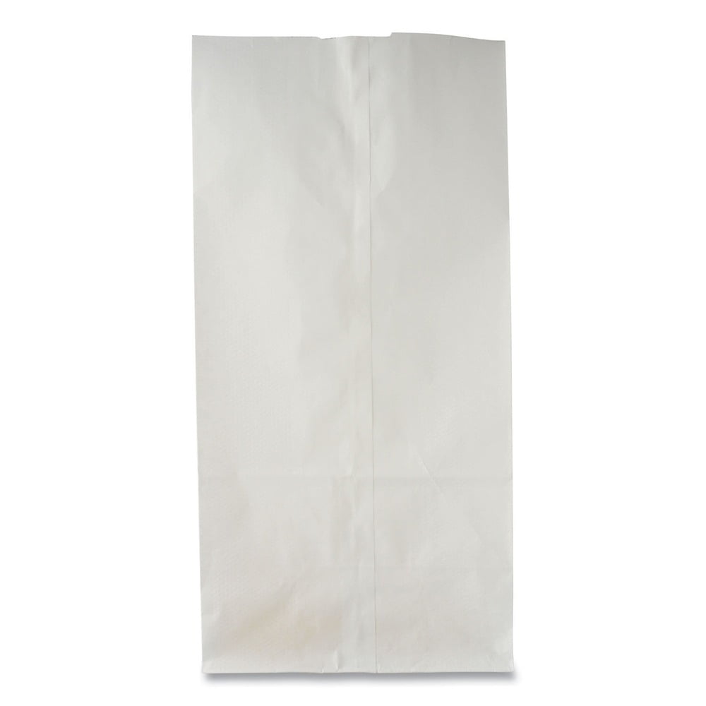 Paper Bags & Sacks 51030 #10 Paper Grocery Bag, 35lb White, Standard 6 5/16 X 4 3/16 X 13 3/8, 500 Bags