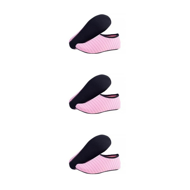 Greeniant 1 par de zapatos de playa antideslizantes de secado rápido calcetines descalzos deportes acuáticos cómodos bajo el agua para adultos rosa XXL Type1 NO1 Greeniant CBP218511