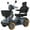 Gray, variant on Heavy Duty All Terrain 1000W Electric Mobility Scooter for Adults&Seniors-500LBS Load &32 Miles Range Powerd Wheelchair Device w/Off-Road Absorber, Bluetooth Speaker, Dual Baskets, LED Light System