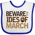 thumbnail image 3 of Inktastic Beware the Ides of March Boys or Girls Baby Bib, 3 of 4
