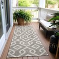 thumbnail image 5 of Addison Rugs Chantille Indoor/Outdoor Transitional Geometric Taupe Washable Runner Rug, 2'3" x 7'6", 5 of 5