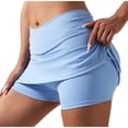 thumbnail image 2 of Roncen Versatile Skorts for Woman with Shorts Underneath,Plus Size Dressy Casual Athletic Tennis Short Skirts with Pockets, 2 of 9