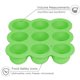 thumbnail image 2 of Suplemento alimenticio de silicona con tapa de silicona de 9 orificios con suplemento de tapa, 2 of 3