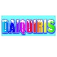 thumbnail image 1 of Rainbow Daiquiris 13 oz Vinyl Banner With Metal Grommets, 1 of 4